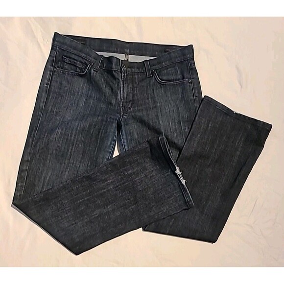 Citizens of Humanity Kelly 001 Jeans Sz 30Low Boot Dark Wash w Stretch - Picture 1 of 11